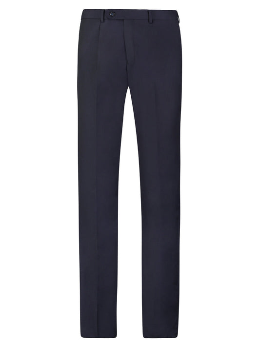 Men's Sapphire Wool Pants - Navy