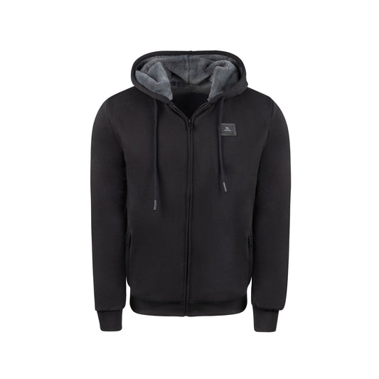 Men's Dulce Black Hoodie - Charcoal Fur