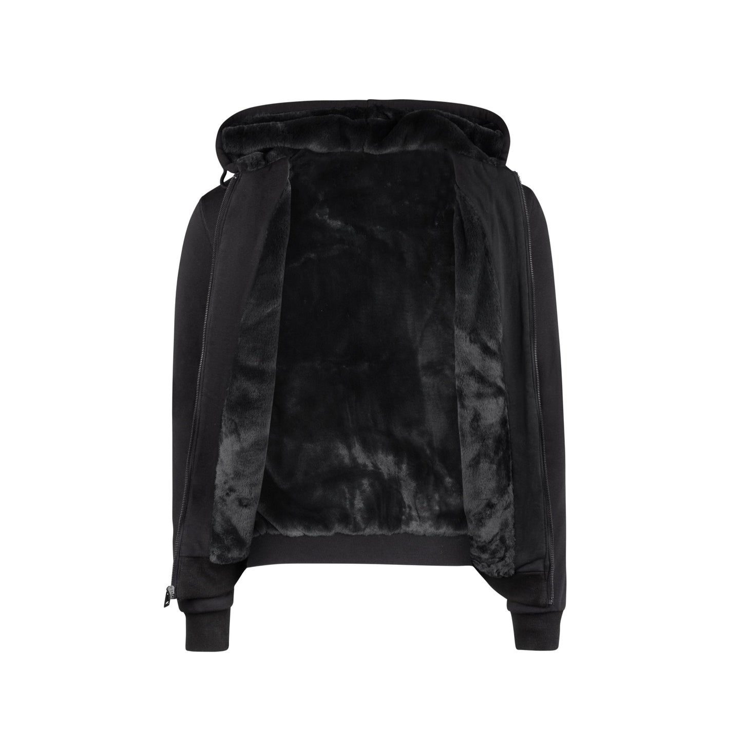 Men's Dulce Black Hoodie - Black Fur