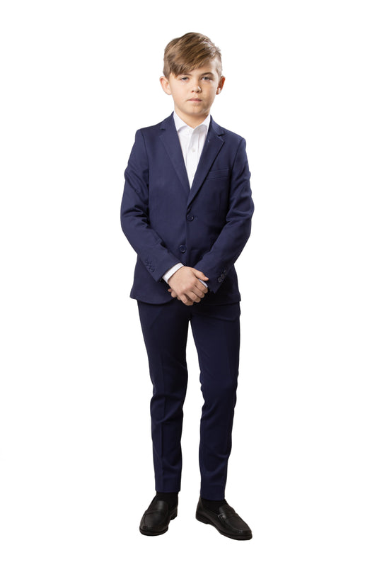 Boy's Soho Stretch Suit Separate | Bright Navy
