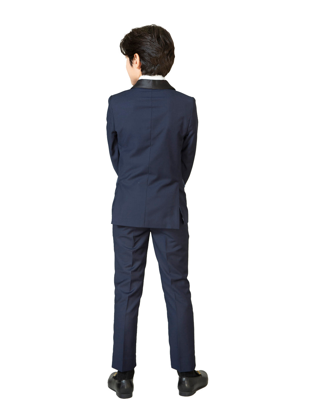 Boy's Shawl Lapel Tuxedo - True Navy