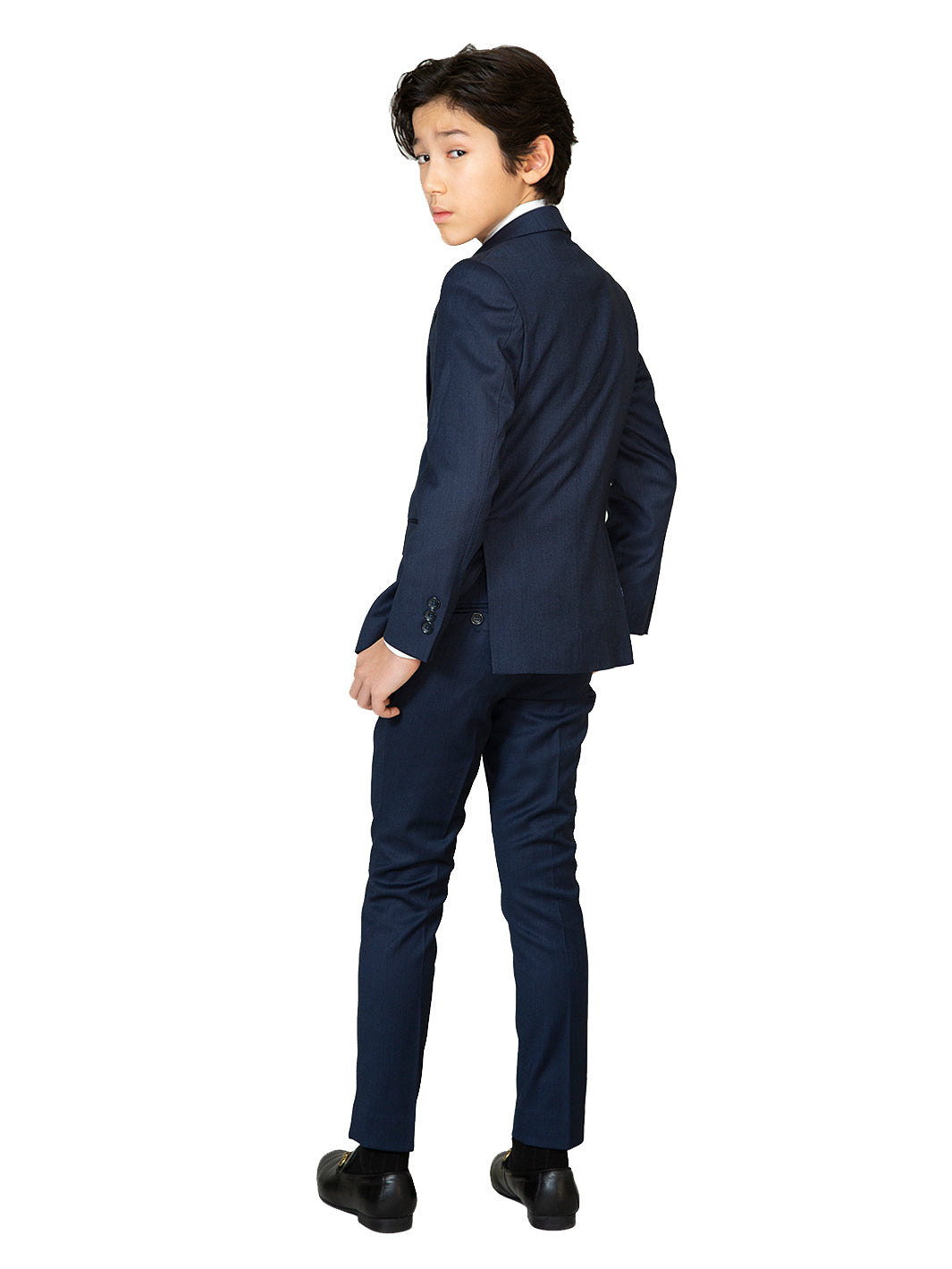 Boy's Birdseye Navy Suit Separates
