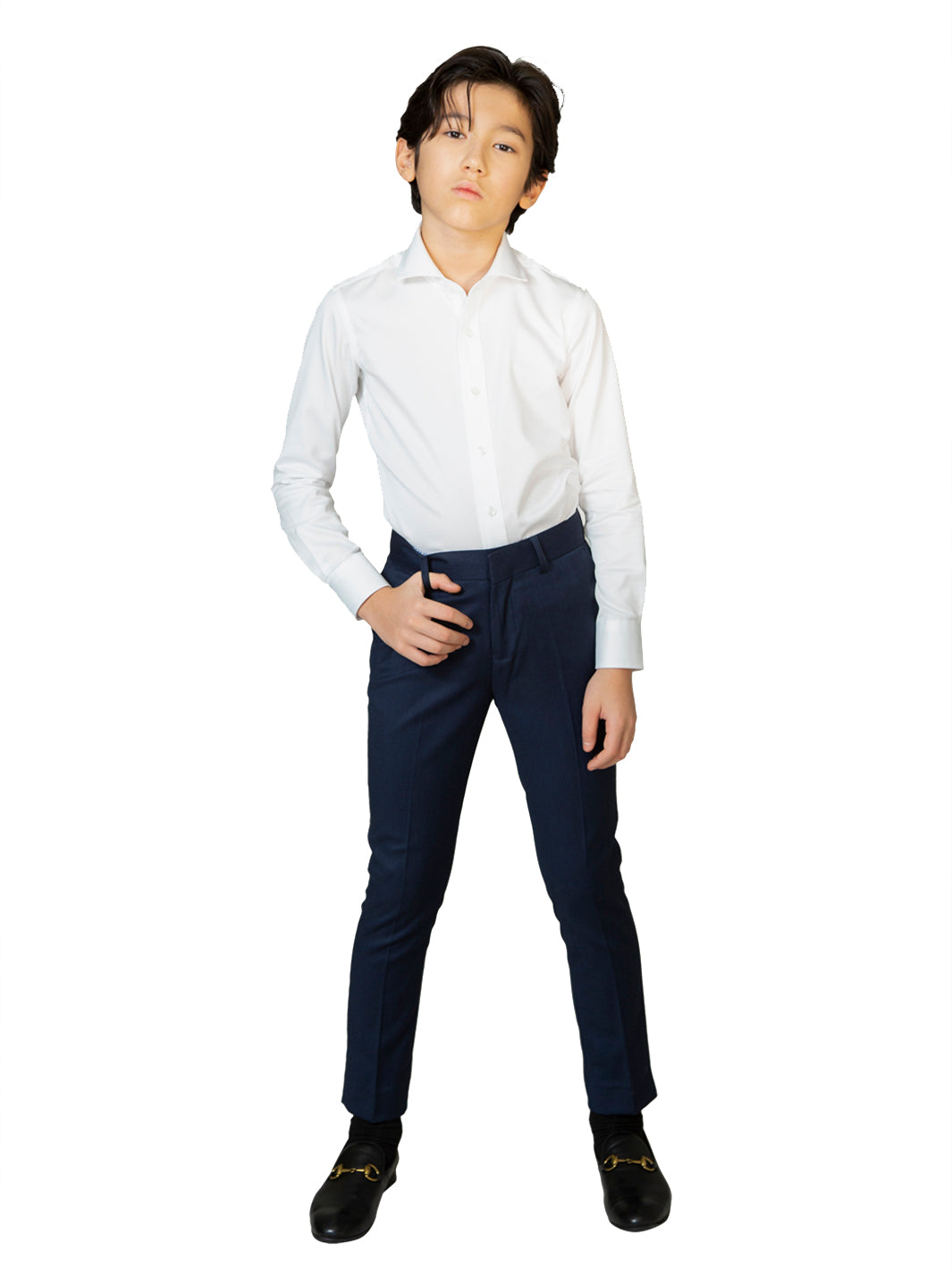 Boy's TR Pants - Birdseye Navy