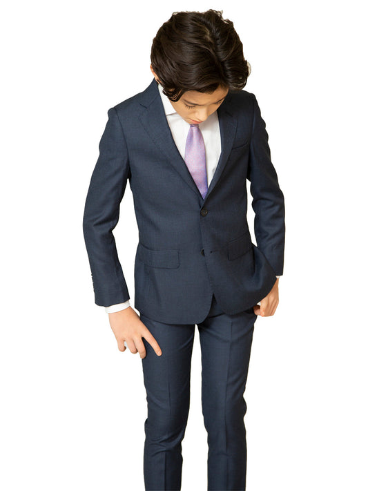 Boy's TR Suit - Heather Blue