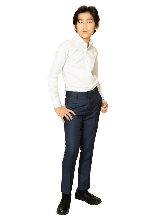 Boy's TR Suit Separates | Heather Blue