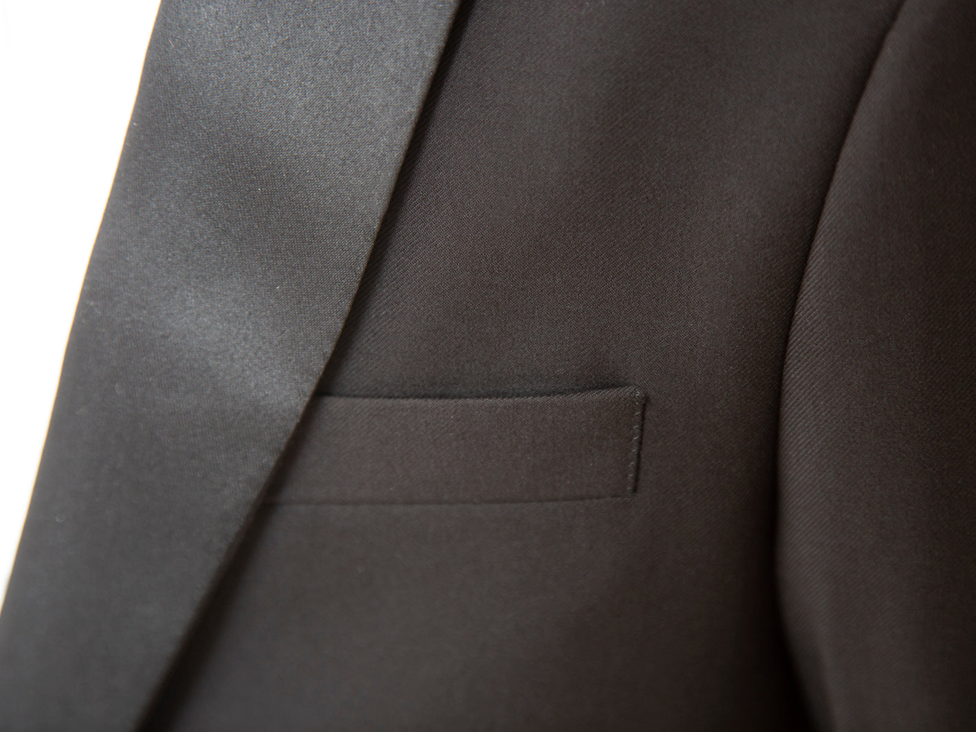 Boy's Shawl Lapel Tuxedo - Black