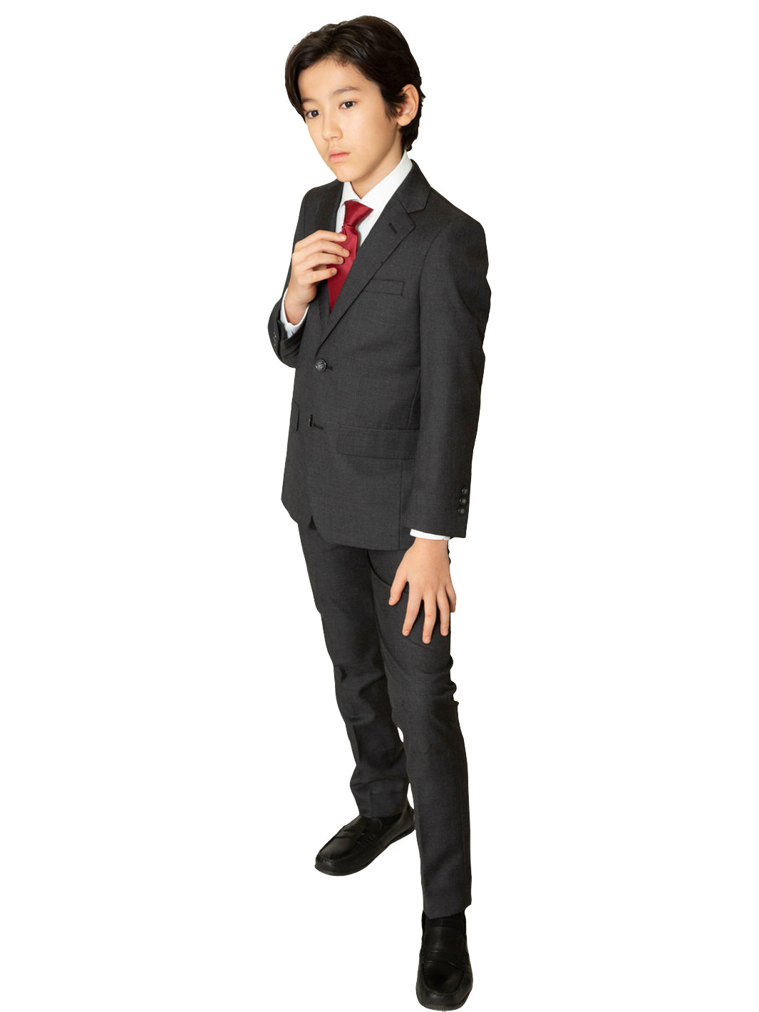 Boy's TR Suit - Charcoal