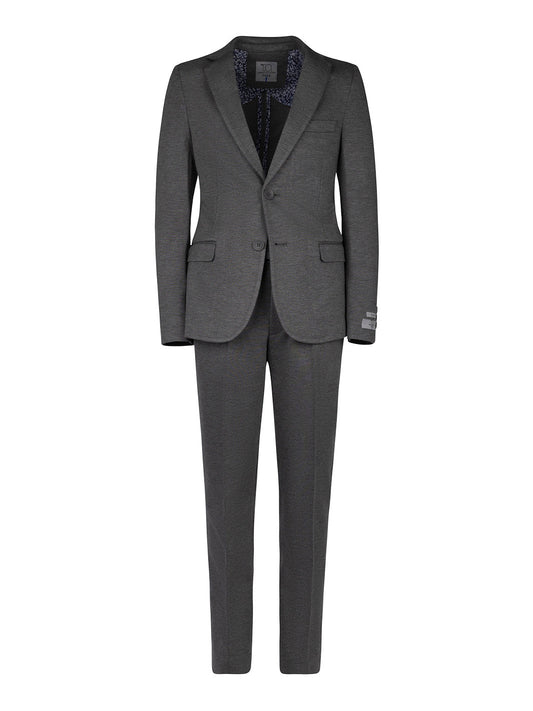 Boy's Soho Stretch Suit - Heather Grey