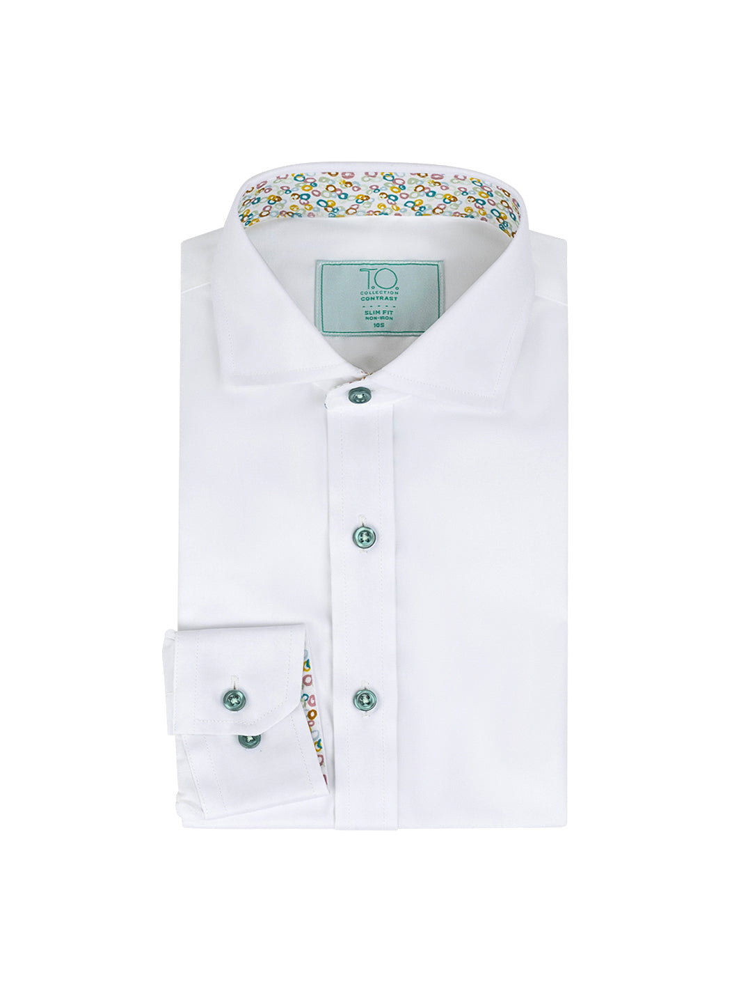 Boy's Bubble Contrast Shirt Teal