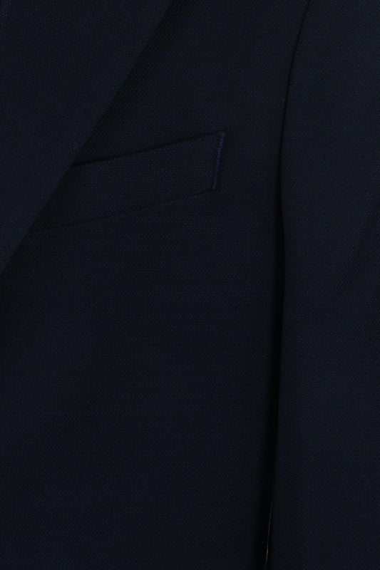 Boy's Flex Fashion Navy Suit Jacket