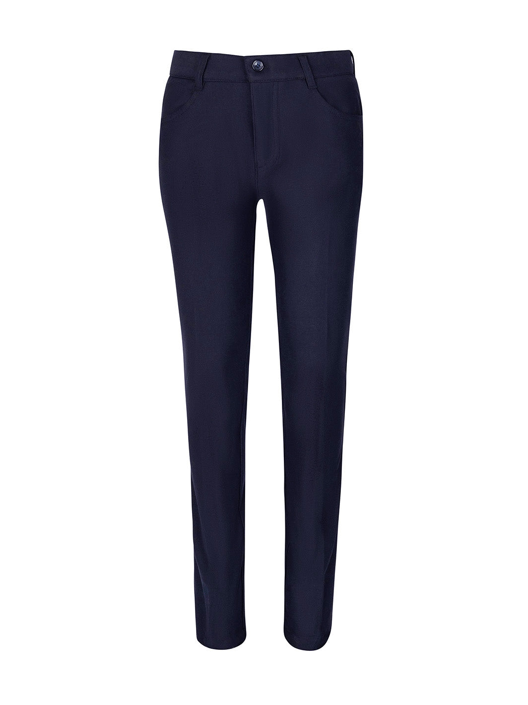 Boy's 5-Pocket Casual Stretch Pants - Navy