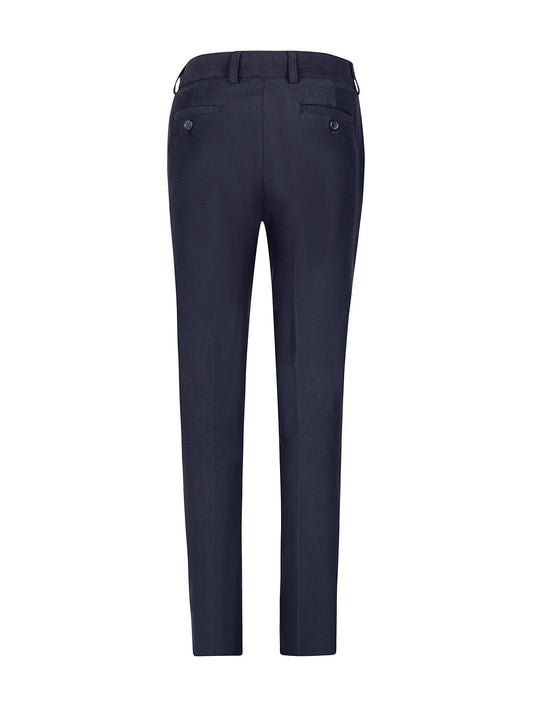 Boy's 5-Pocket Casual Stretch Pants - Navy