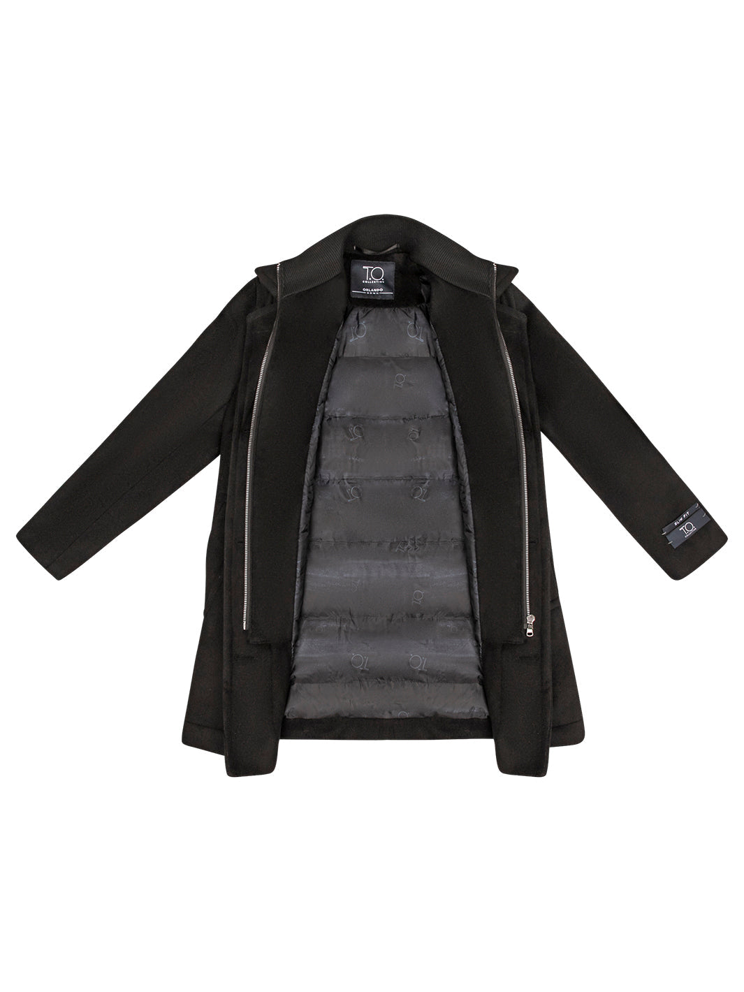 Boy's Orlando Wool Three Quarter Coat