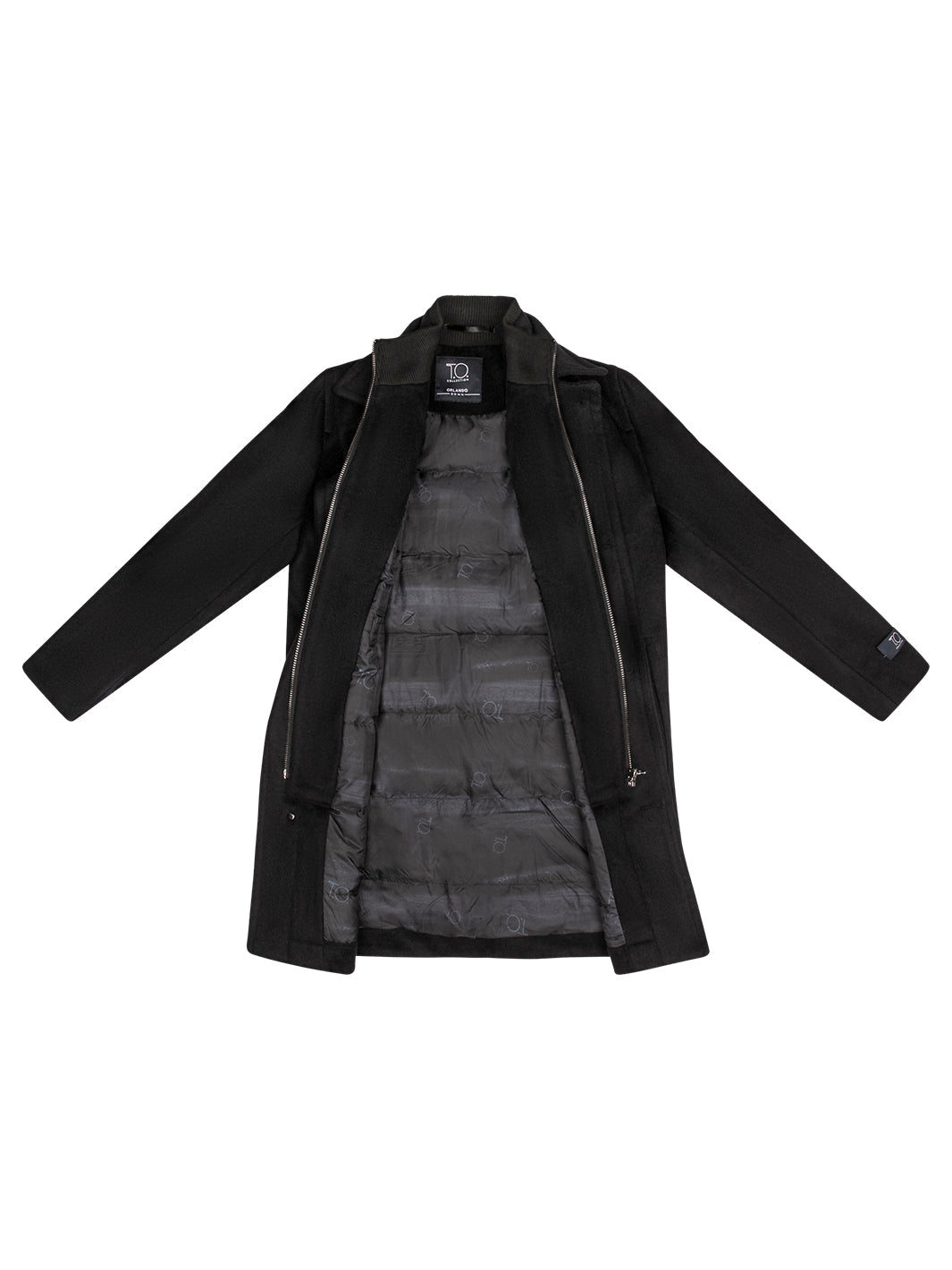 Boy's Orlando Wool Three Quarter Coat