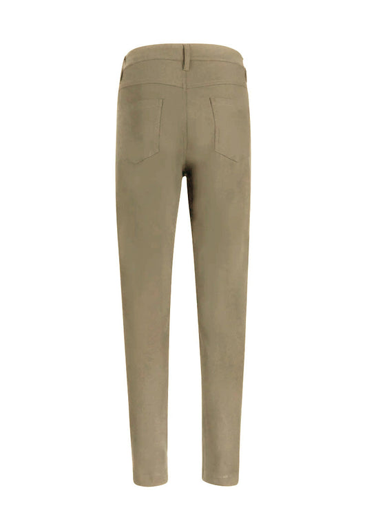 T.O. Men's 5-Pocket Performance Slim Pants - Beige