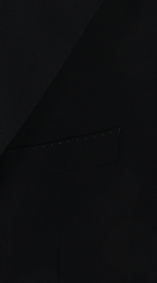 T.O Men's Performance Platinum Blazer Jacket - Black