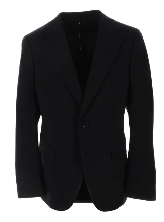 T.O Men's Performance Platinum Blazer Jacket - Black