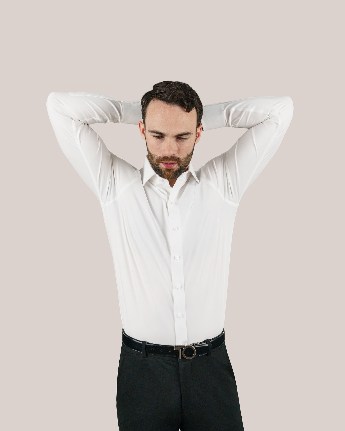 Men's Non iron Stretch Label shirt