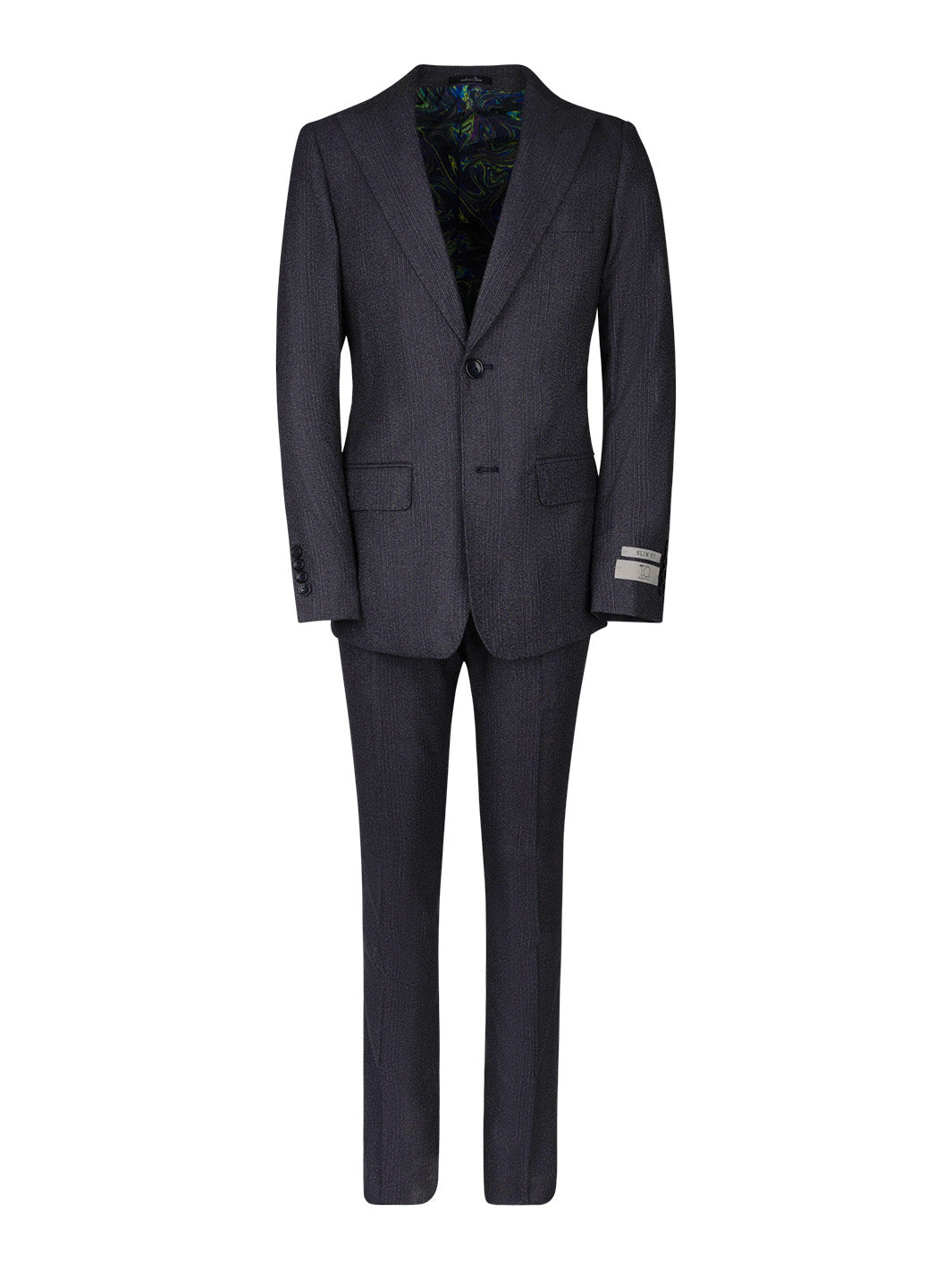 Boy's Fashion Suit - Grey Plaid