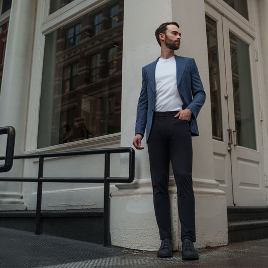 Men's 5-Pocket Performance Pants - Black