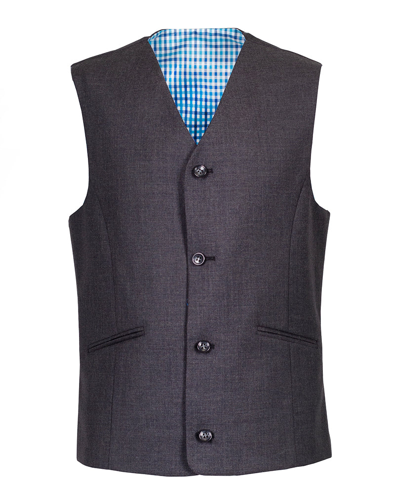 Boy's TR Vest - Charcoal