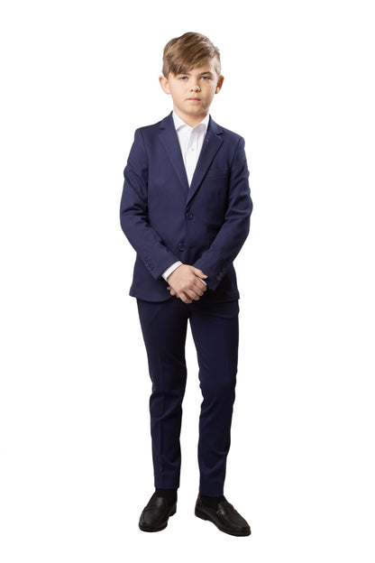 Boy's Soho Stretch Suit Separate | Bright Navy