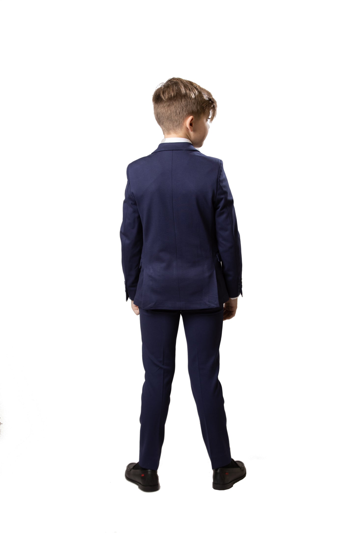 Boy's Soho Stretch Suit - Bright Navy