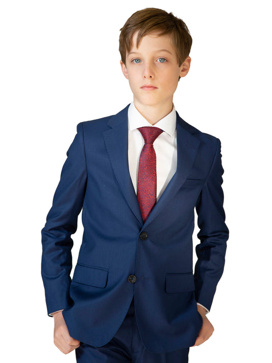 Boy's TR Suit Jacket - Cobalt Blue