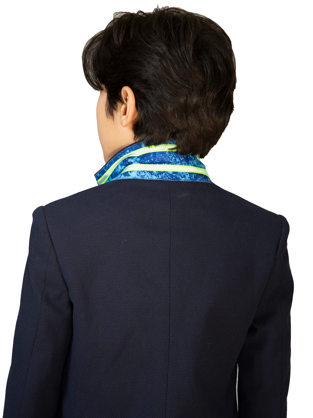 Boy's TR Suit - Navy Pique