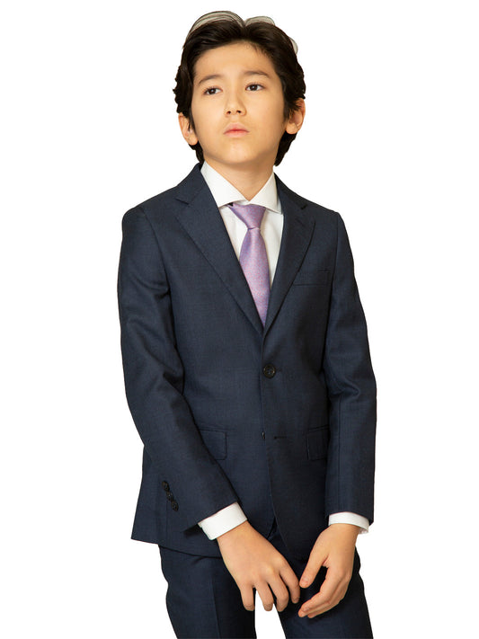 Boy's TR Suit Separates | Heather Blue