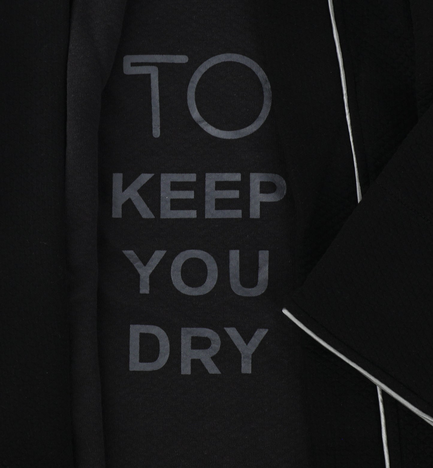 T.O Men's Black Modal Waffle Bathrobe