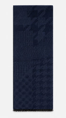 T.O. Collection Tonal Scarf - Navy