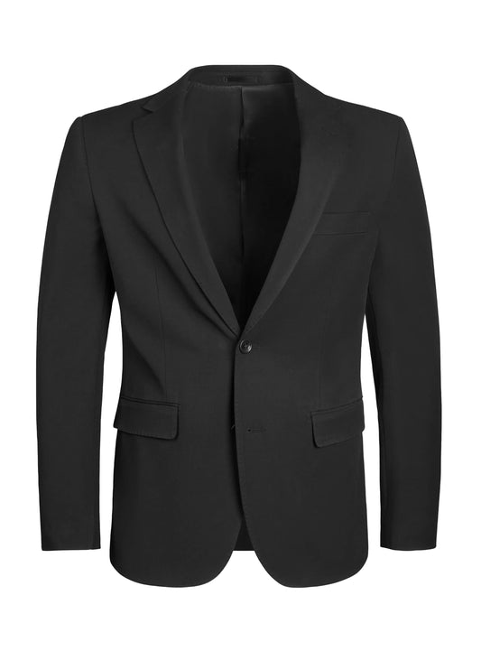 T.O Men's Performance Blazer Jacket - Black