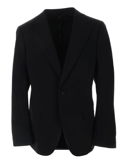 T.O Men's Performance Platinum Blazer Jacket - Black