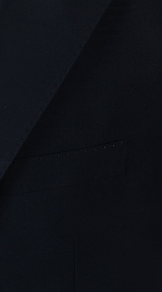 T.O Men's Performance Platinum Blazer Jacket - Navy