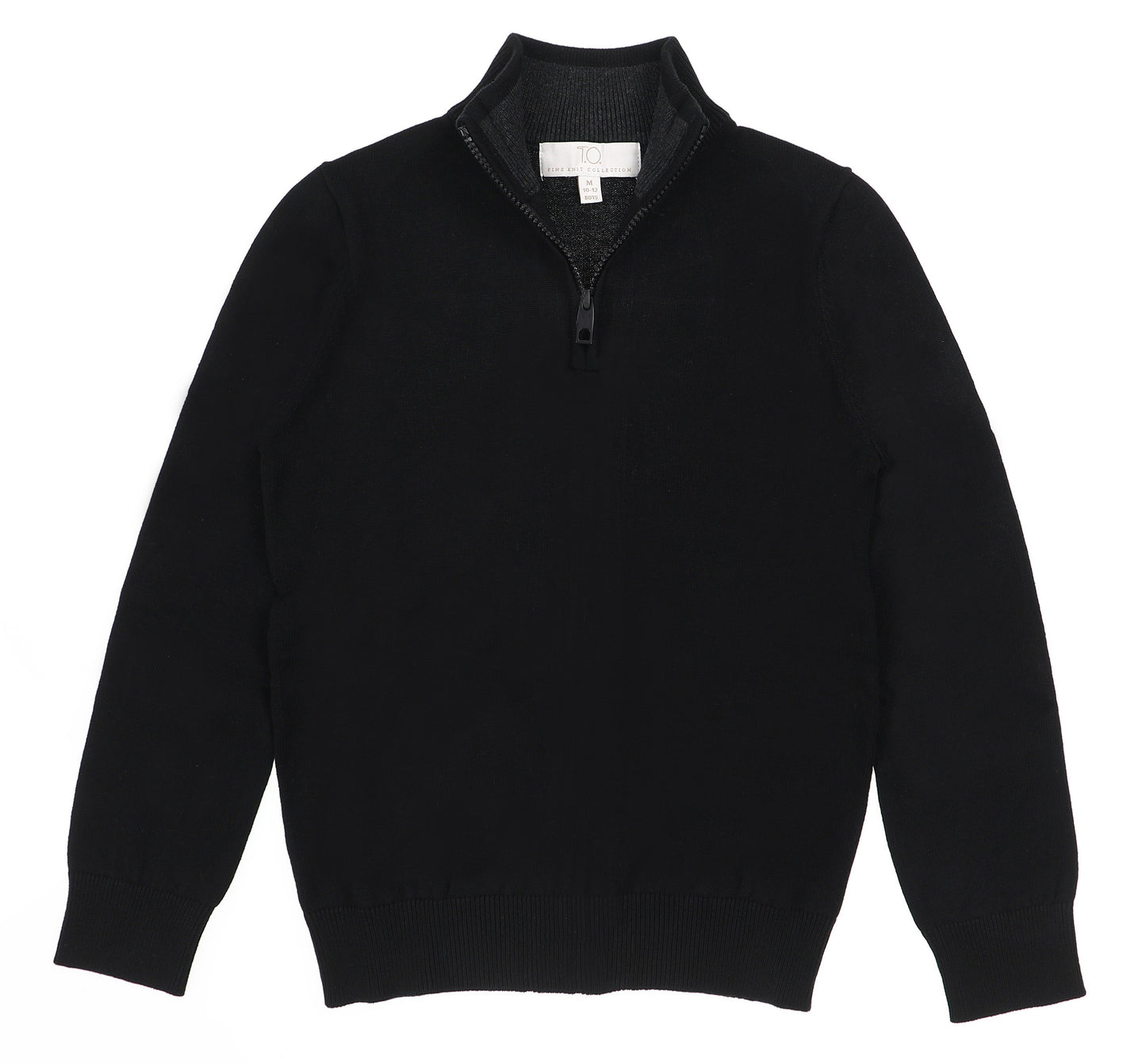 T.O. Collection Boy's Quarter Zip Sweaters
