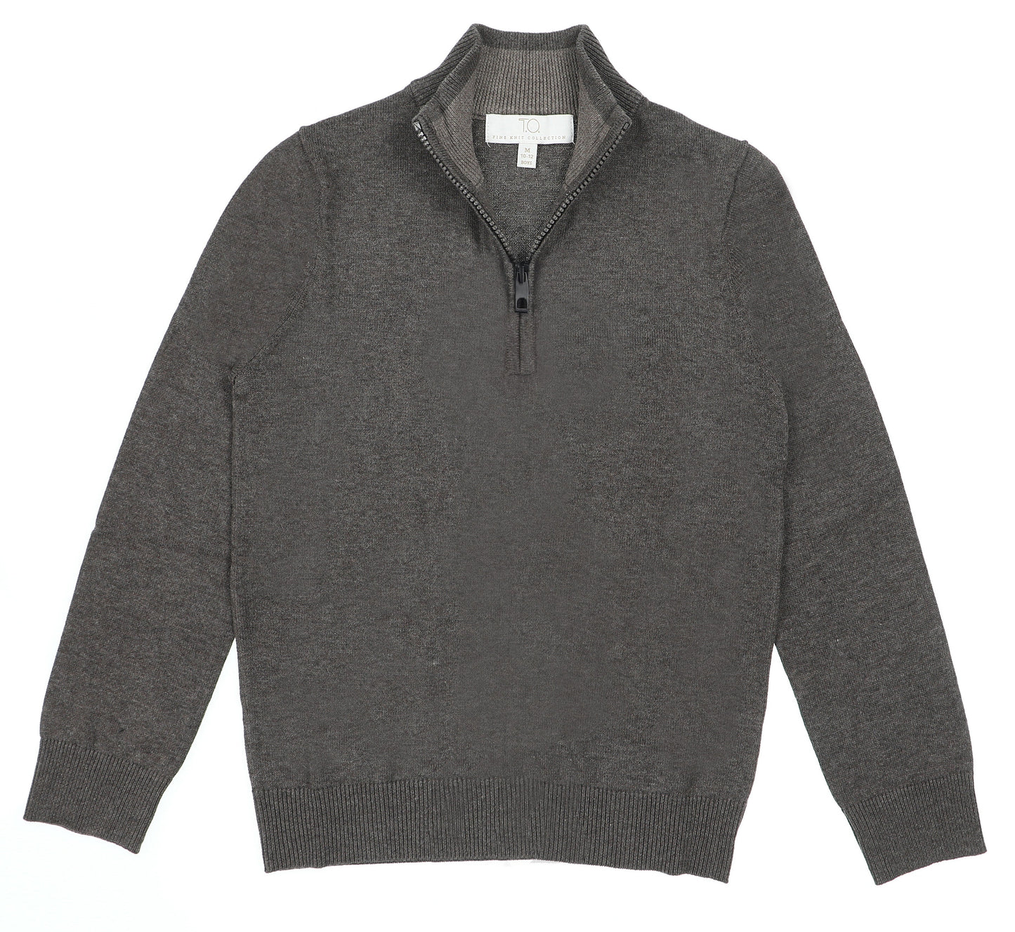 T.O. Collection Boy's Quarter Zip Sweaters