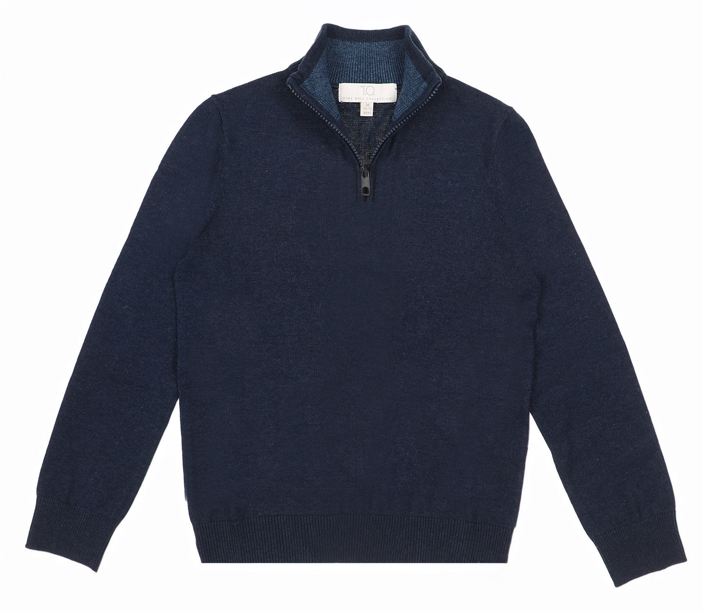 T.O. Collection Boy's Quarter Zip Sweaters