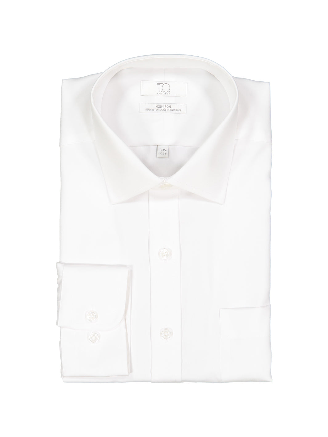 Men's Pinpoint Non-Iron White Shirt