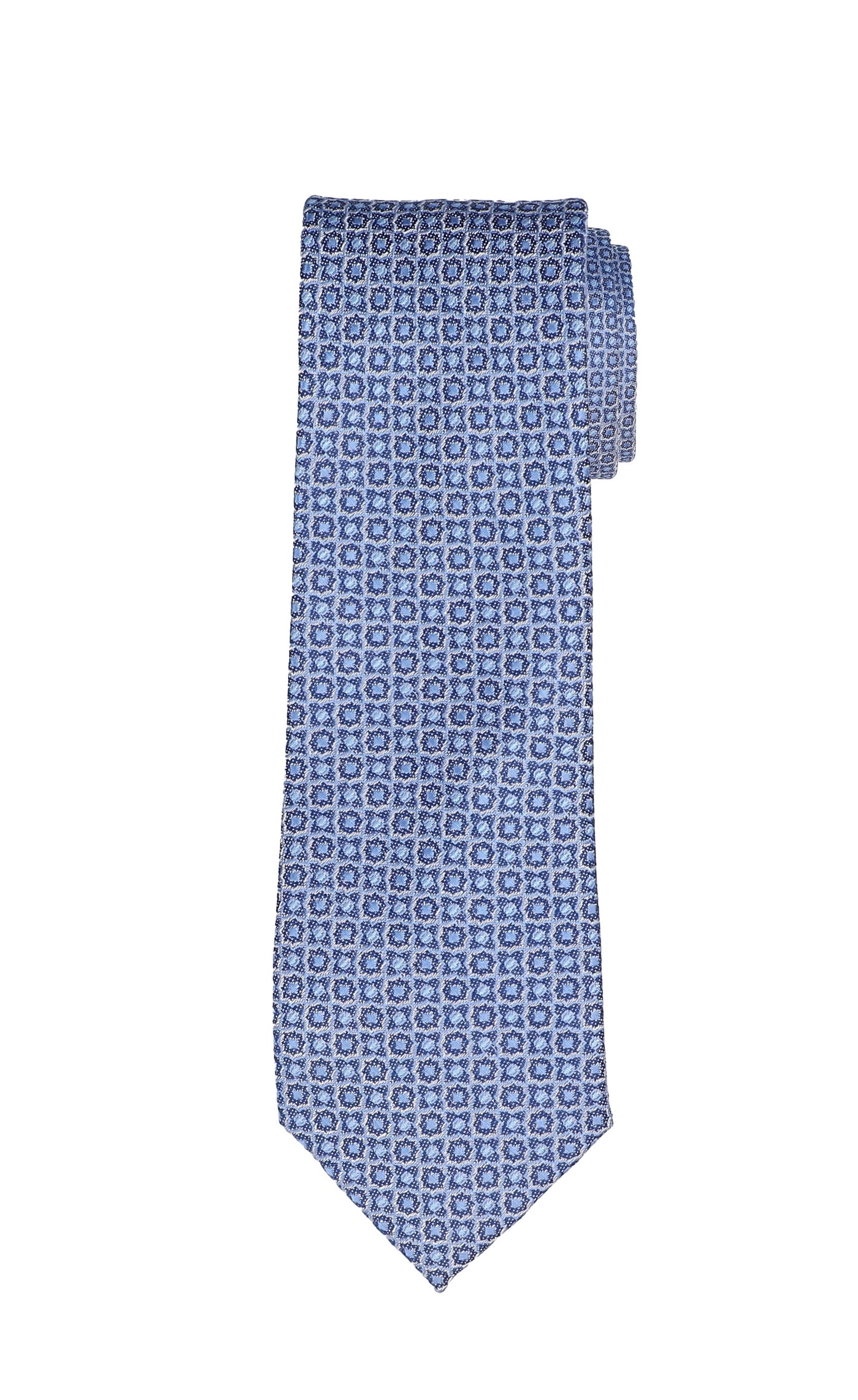 Boy's T.O. Collection Flower Tie - Blue