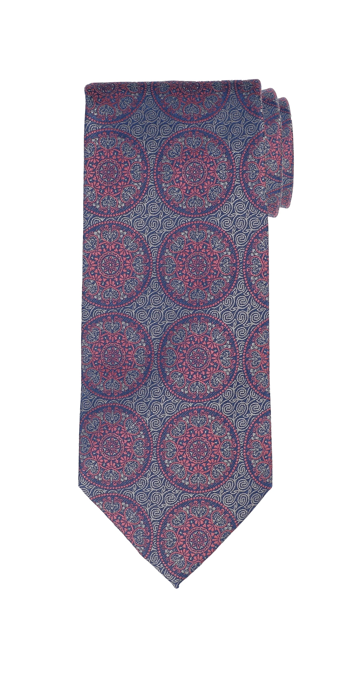 Men's T.O. Collection Kaleidoscope Tie - Pink & Blue