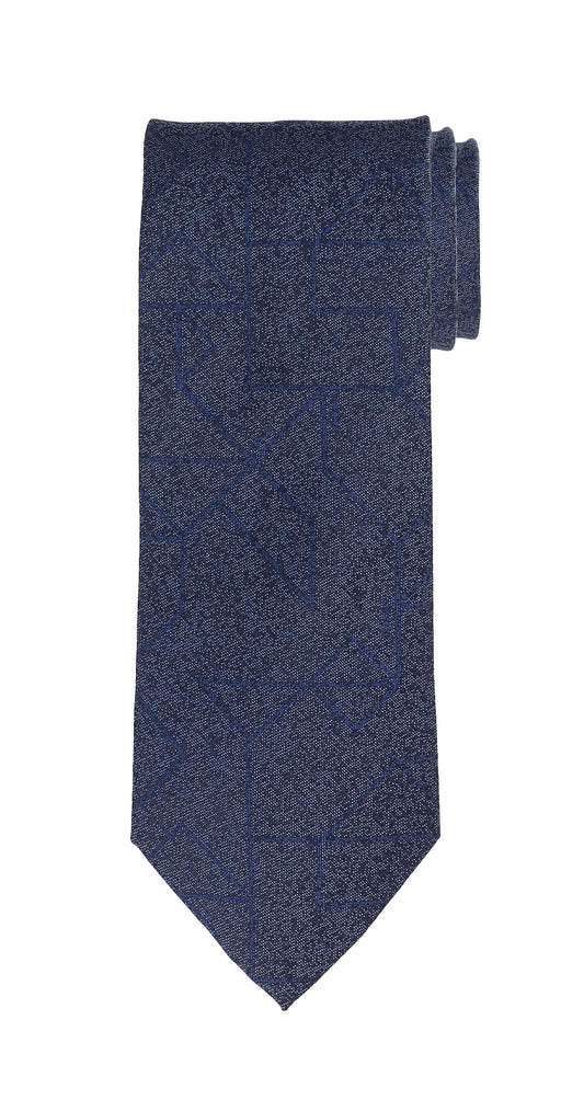 Men's T.O. Collection Cruzado Tie - Dark Blue