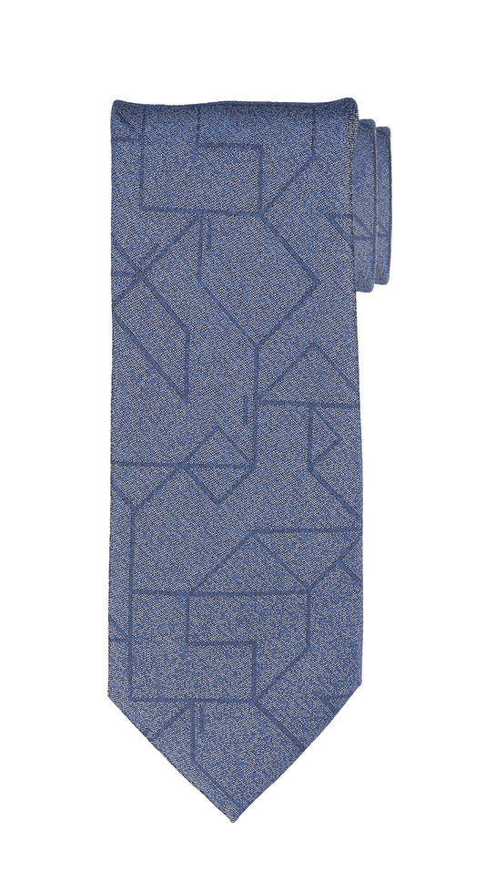 Men's T.O. Collection Cruzado Tie - Blue