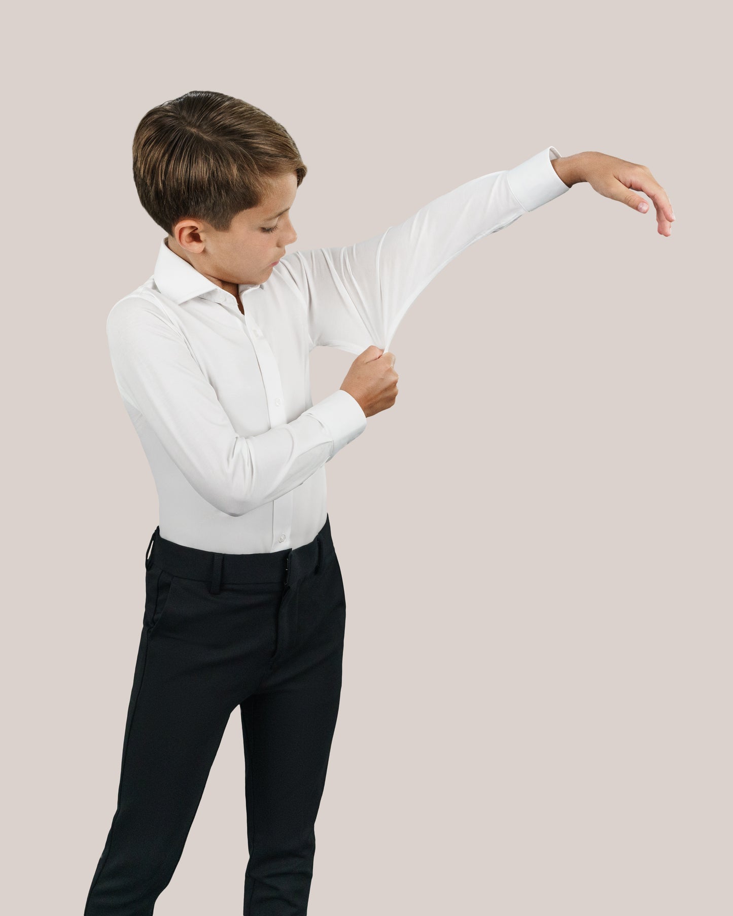 Boy's Long Sleeve Too Stretch Shirt