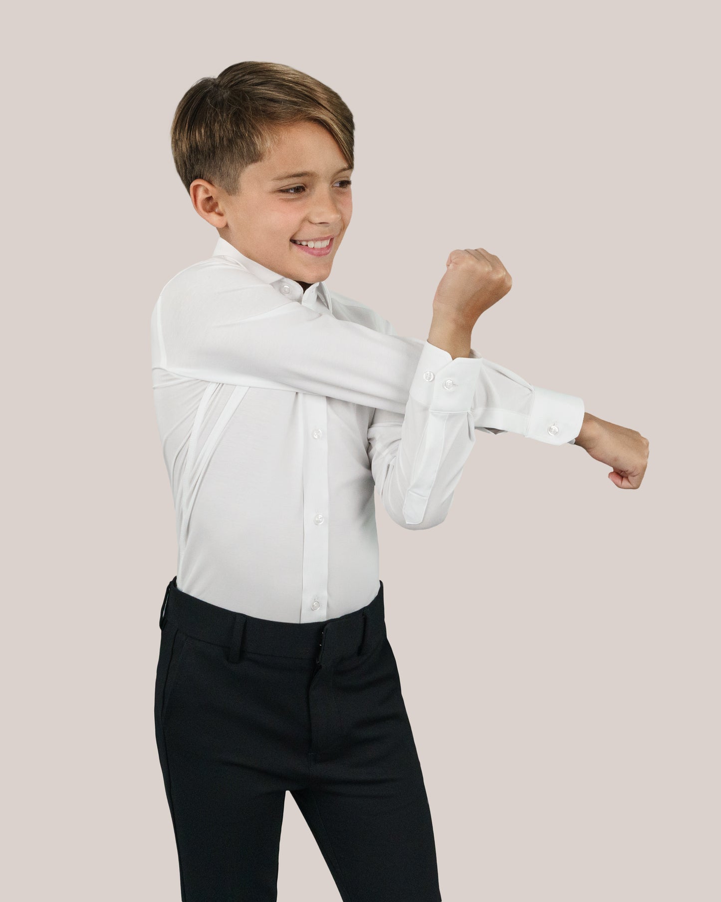 Boy's Long Sleeve Too Stretch Shirt