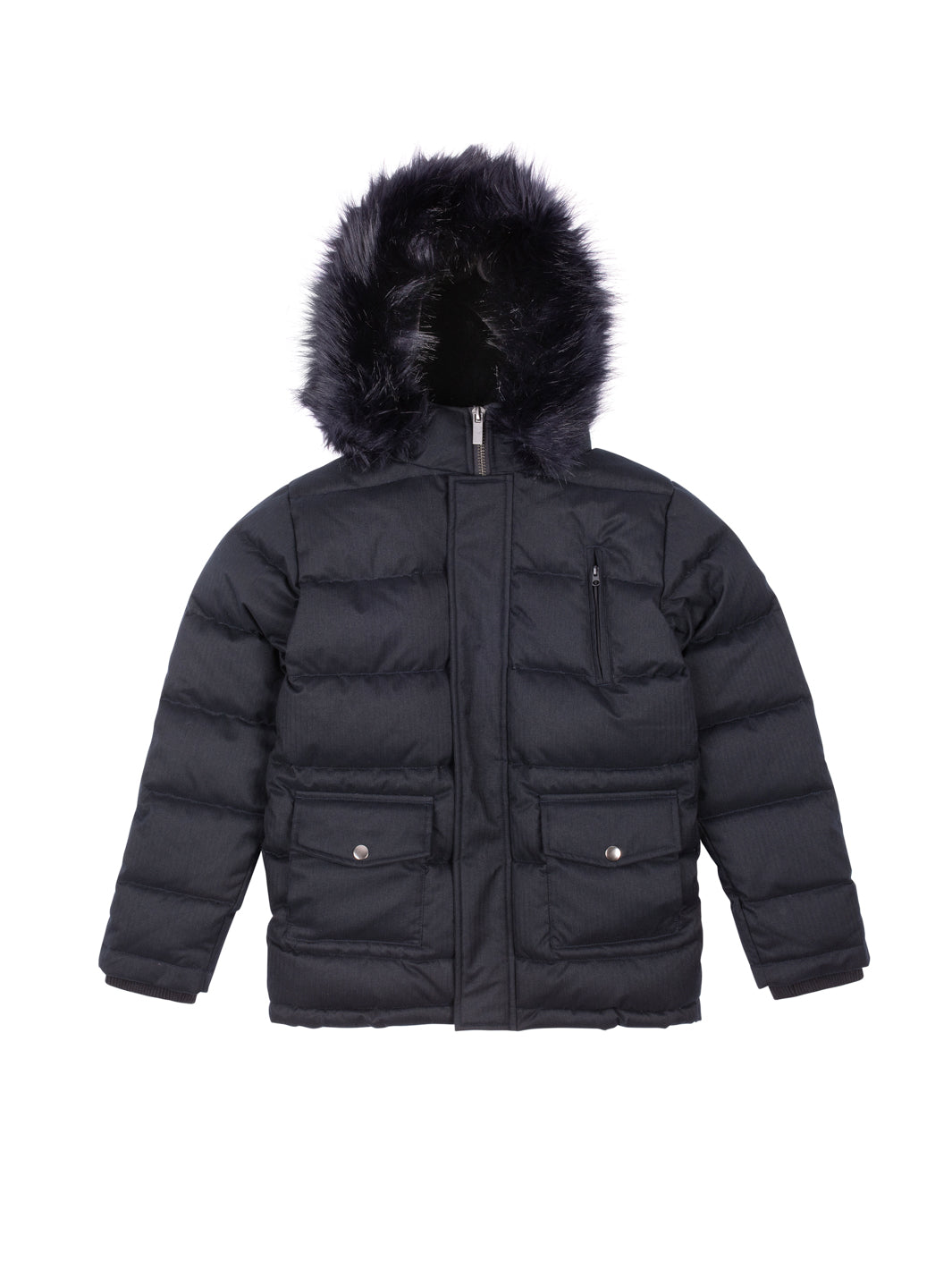 Boy's T.O. Collection Puffer Coat - Navy