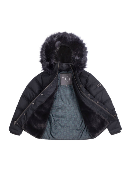 Boy's T.O. Collection Puffer Coat - Navy