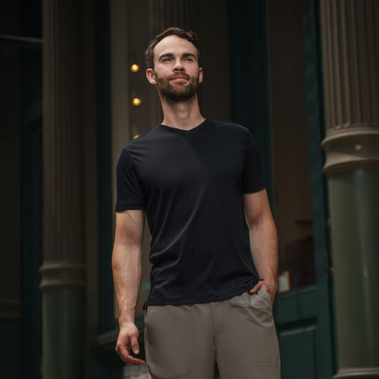 T.O. Mens V-Neck T-Shirt