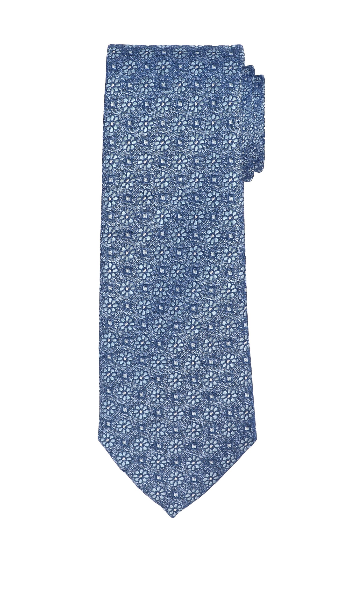 Men's T.O. Collection Flower Tie - Blue