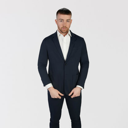 T.O Men's Performance Blazer Jacket - Navy
